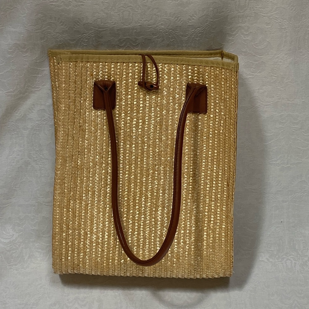 Eddie Bauer Straw Bag, NWOT